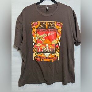 Phil Lesh Vintage Concert Graphic T-Shirt, 100% Cotton Size XXL